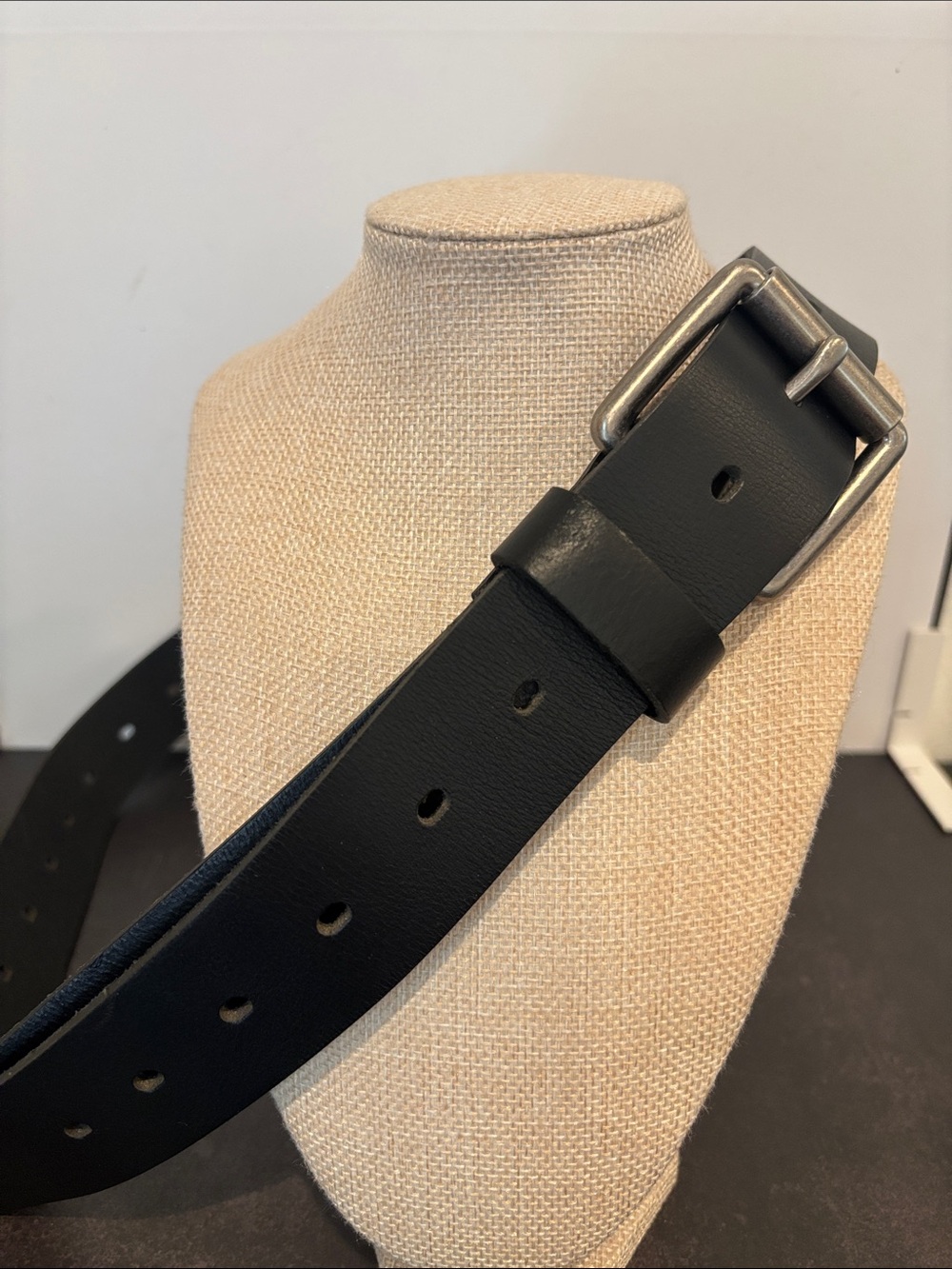 Genuine Dickies Black Leather Work Casual Belt Size 40 / 100